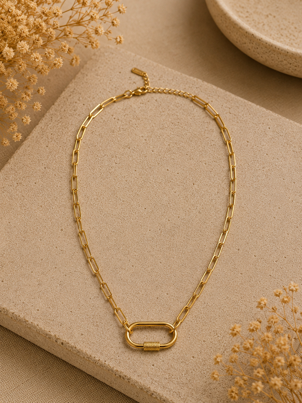 Collier pendentif personnalisable