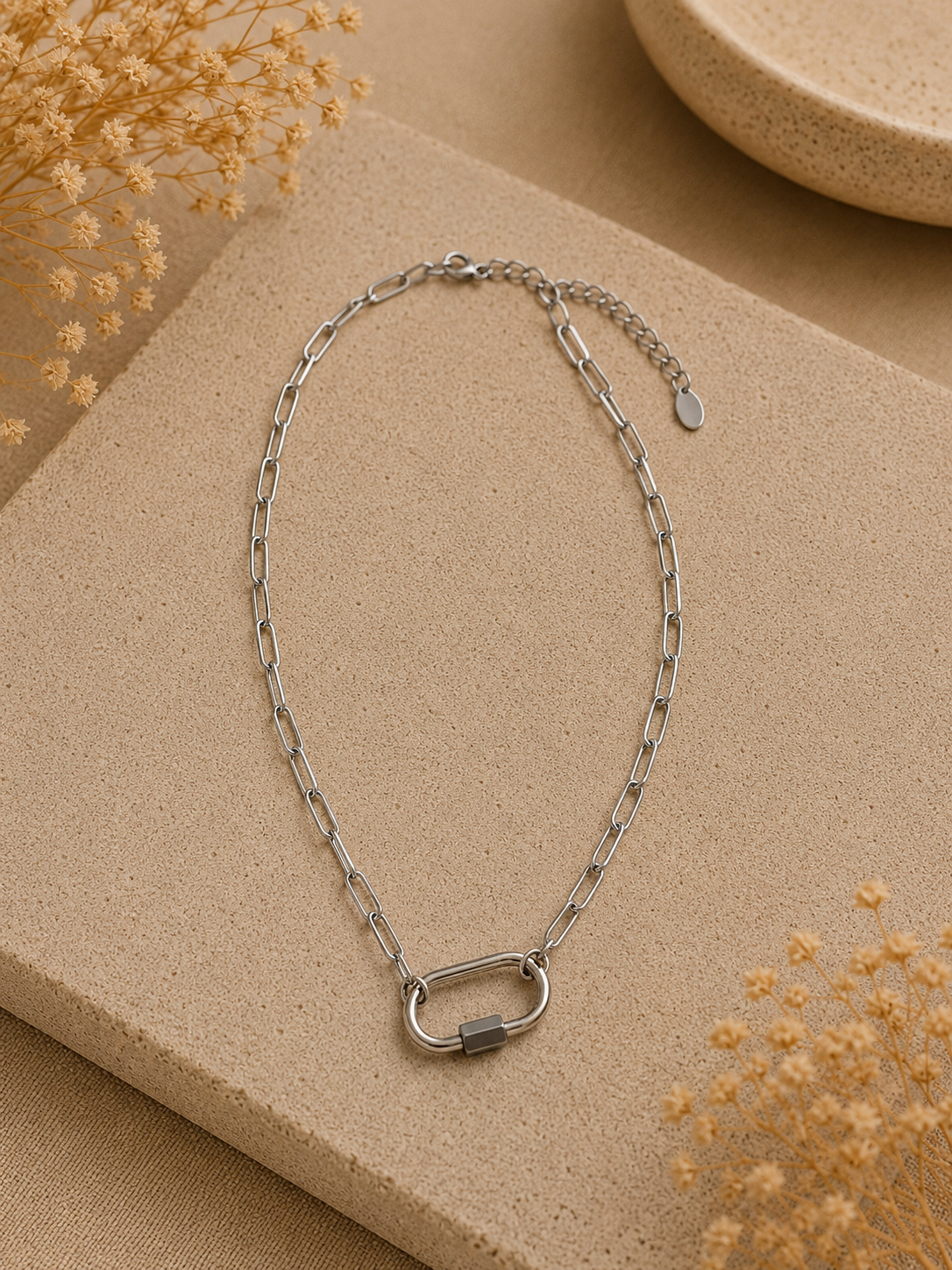 Collier pendentif personnalisable