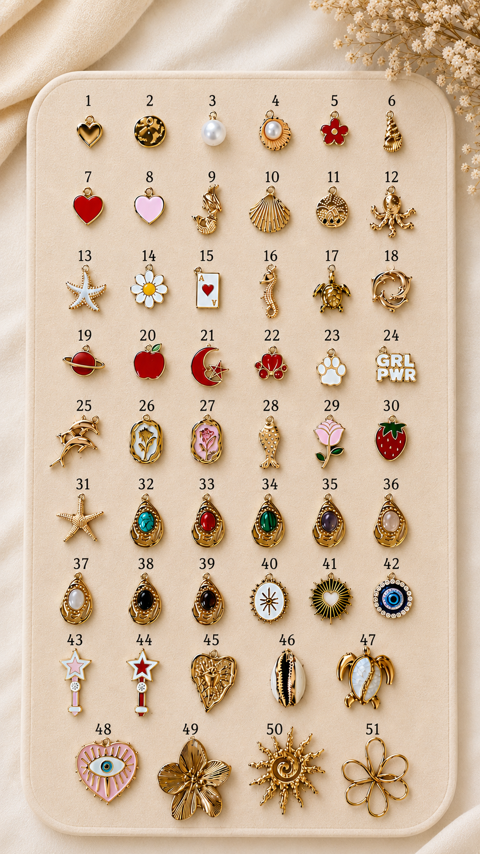 Bracelet charms personnalisable